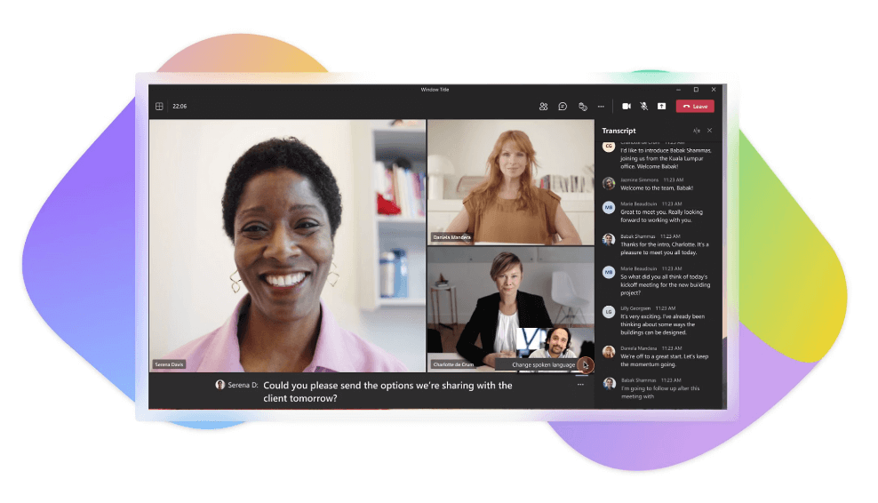 Microsoft Teams 远程会议功能